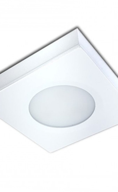 2-3/4” Square Frosted 120° Puck Light
