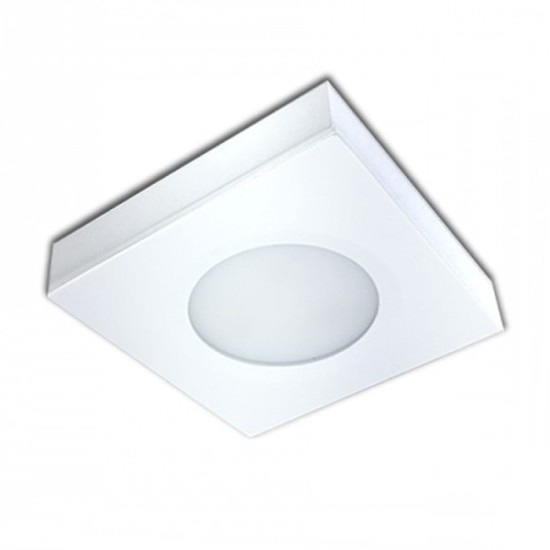 2-3/4” Square Frosted 120° Puck Light 2-3/4” Square Frosted 120° Puck Light