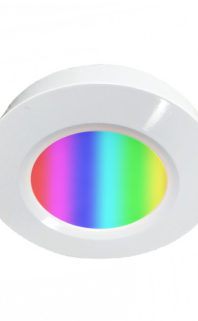 2-3/4” RGBW Round Frosted 120° Puck Light