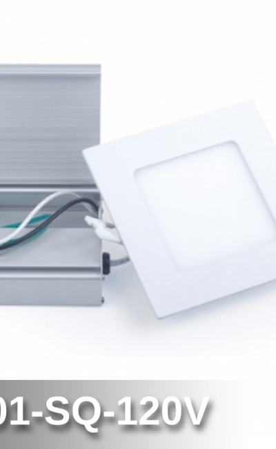 120V Square Slim Light