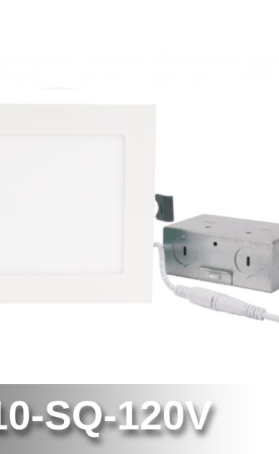 120V Square Slim Light