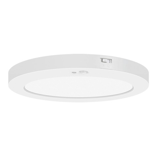 Motion Sensor Round Slim Surface Mount Light