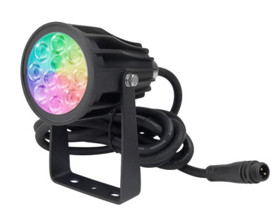6W RGB+CCT Up Light w/ Spike
