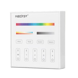 4 Zone Mi Light Wall Mount RGB/CCT 4 Zone Mi Light Wall Mount RGB/CCT