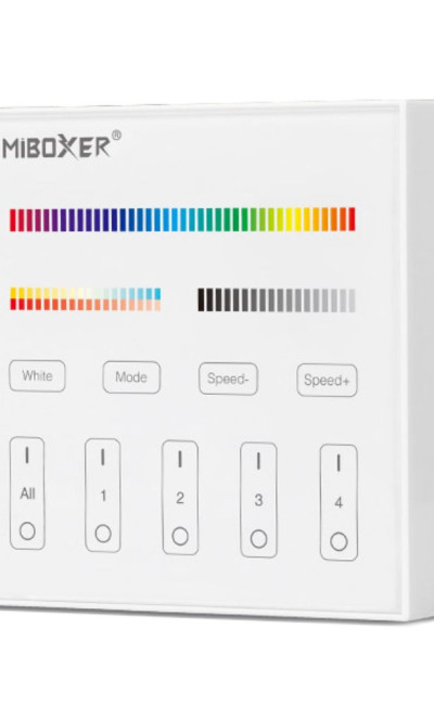4 Zone Mi Light Wall Mount RGB/CCT