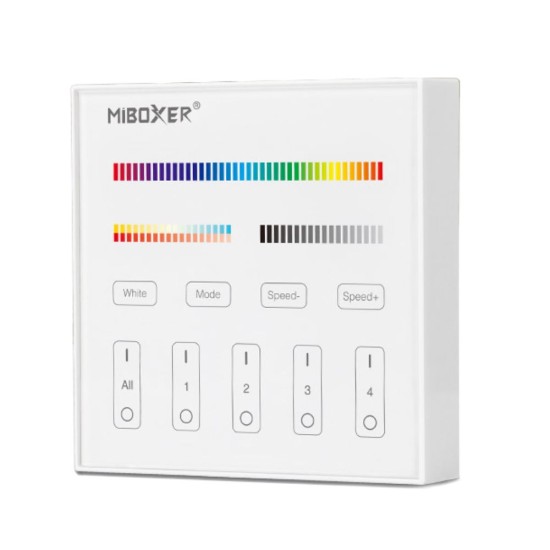 4 Zone Mi Light Wall Mount RGB/CCT