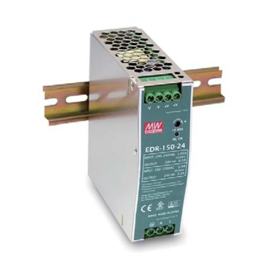 DIN Rail Mean Well Switching Power Supply 12V/24VDC DIN Rail Mean Well Switching Power Supply 12V/24VDC