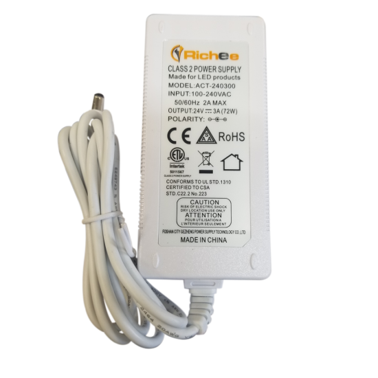 Desktop Type Class 2 Plug-In Adapter 60W 24V Desktop Type Class 2 Plug-In Adapter 60W 24V