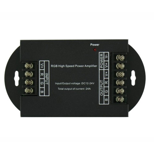 RGB High Speed Power Amplifier Black 3CH/8A