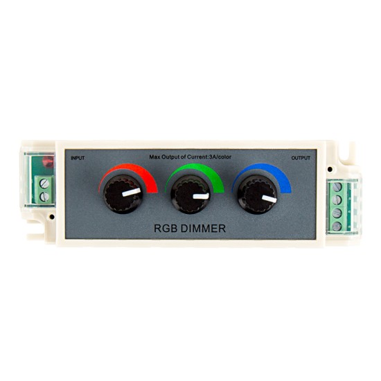 3 Color RGB  Knob Dimmer